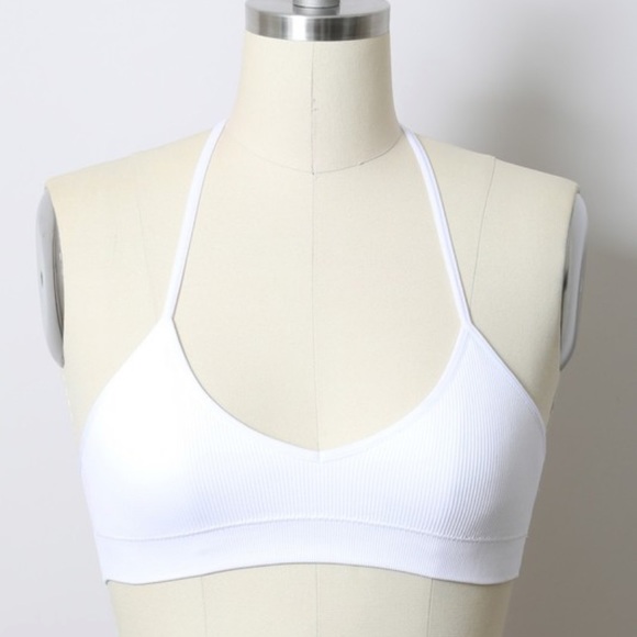 LAST 1 M/L New Design Back Mesh Racerback Bralette - Picture 6 of 8